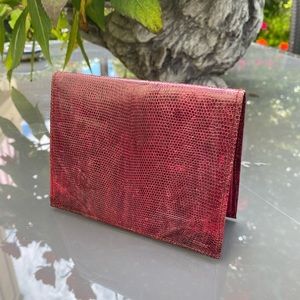Snake skin wallet